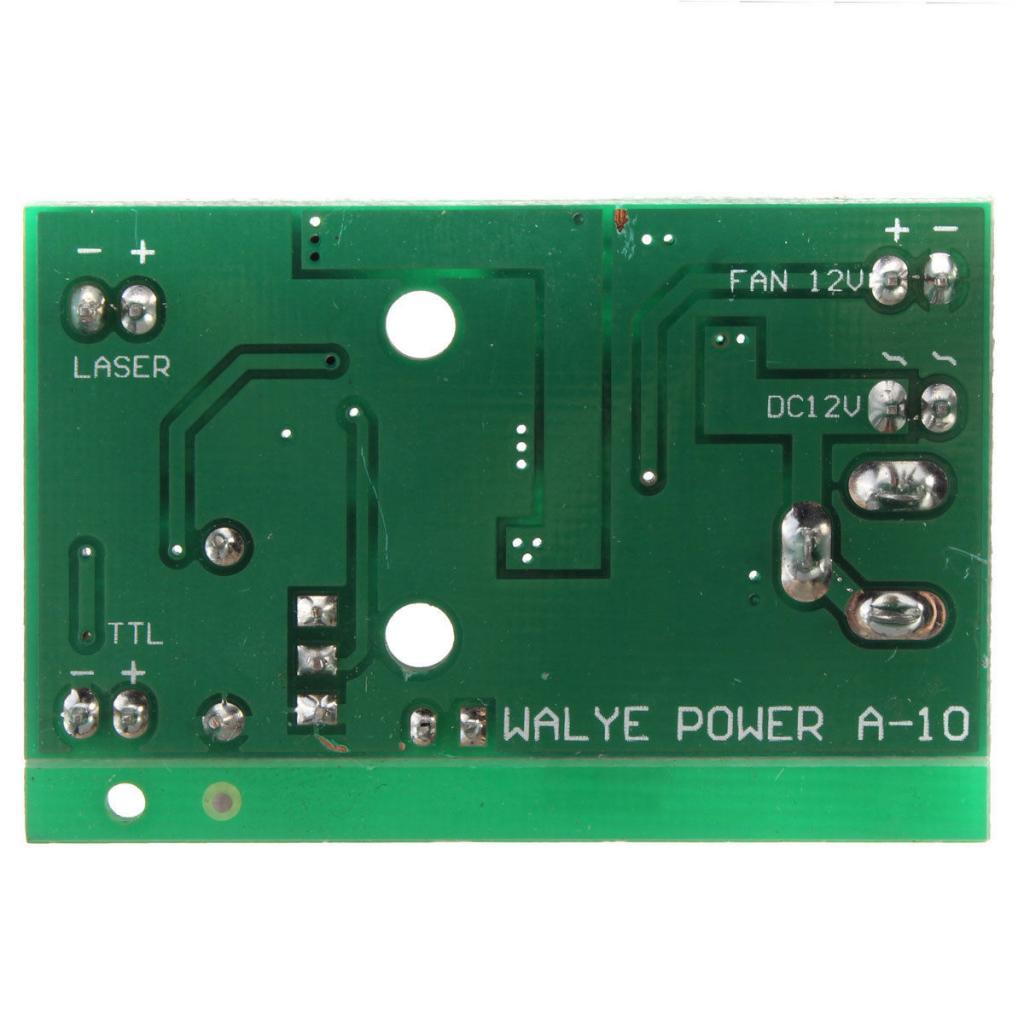 12v TTL 1W 1.6W 3W 445/405/520nm Laser Diode LD Power Supply Driver Board