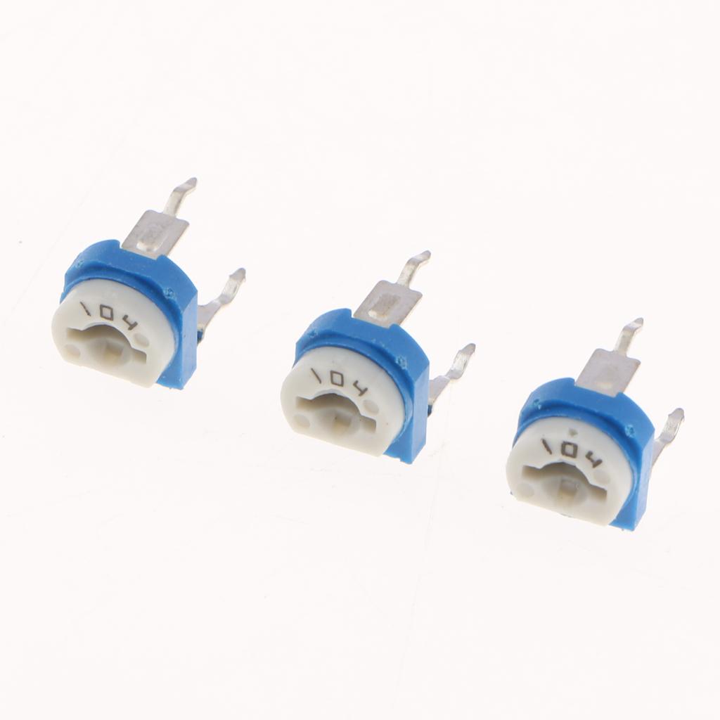 50x-10-Values-Linear-Trimmer-Potentiometer-Variable-Resistor-3-Terminal-100K