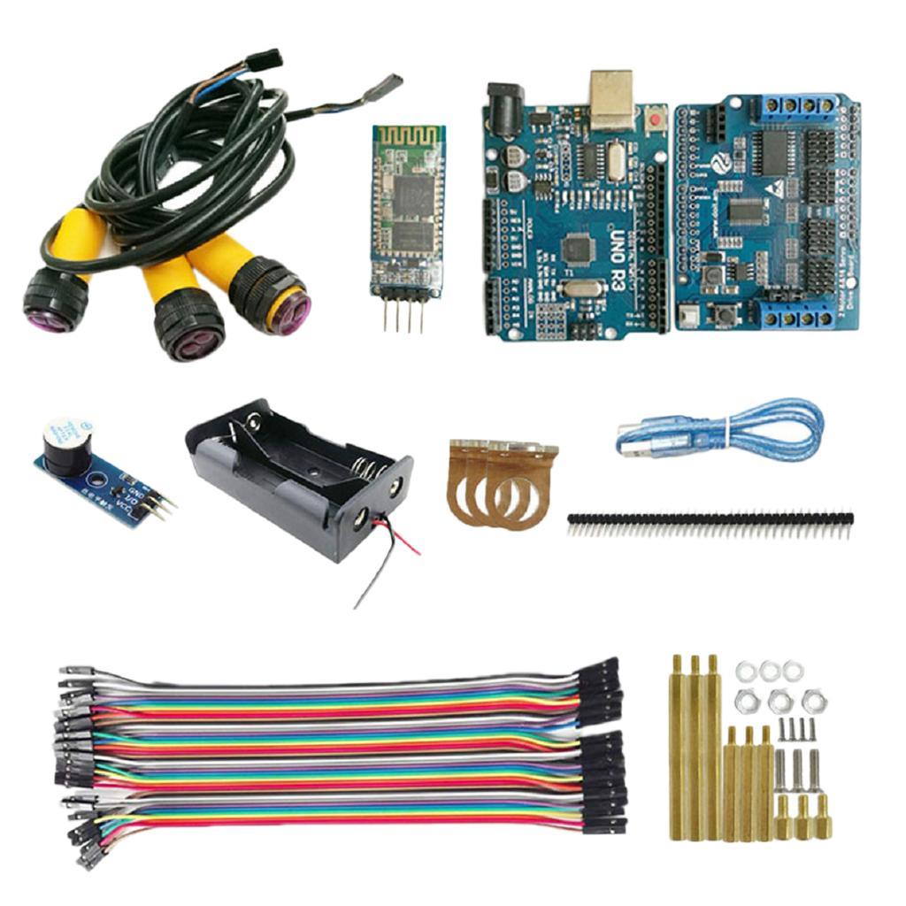 Arduino-BT-Control-Starter-Kit-with-Infrared-Obstacle-Avoidance-Sensor-Compatible-with-Arduino-R3