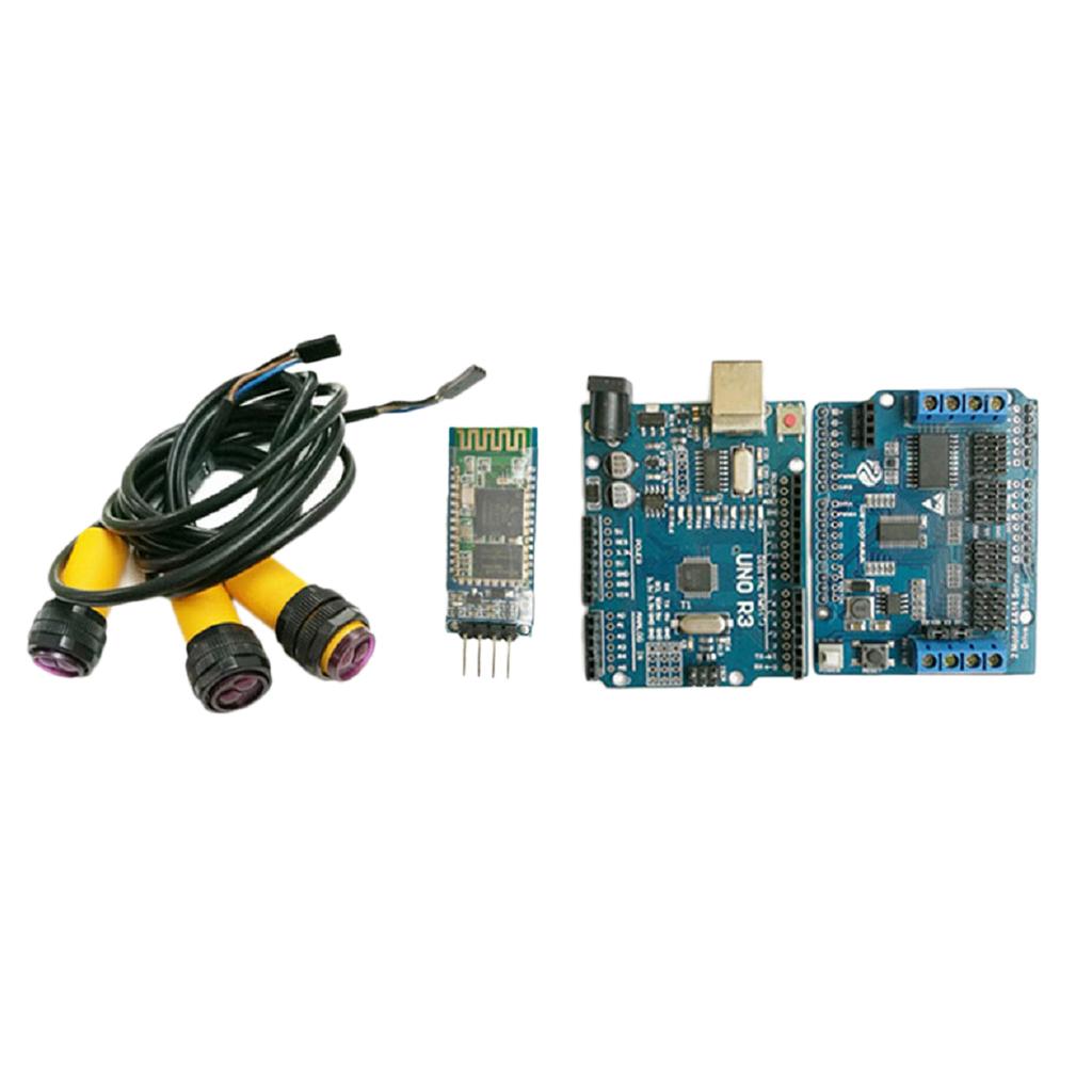 Arduino-BT-Control-Starter-Kit-with-Infrared-Obstacle-Avoidance-Sensor-Compatible-with-Arduino-R3