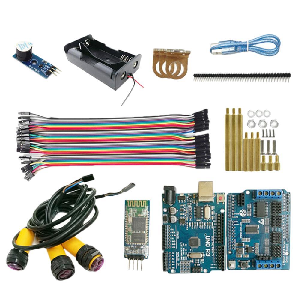 Arduino-BT-Control-Starter-Kit-with-Infrared-Obstacle-Avoidance-Sensor-Compatible-with-Arduino-R3