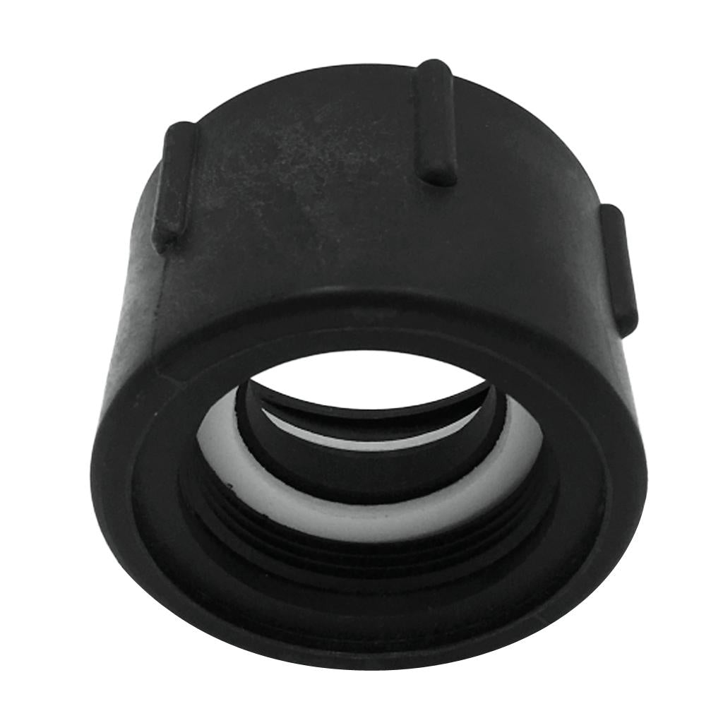 Plastic-Black-1000L-IBC-Water-Tank-Hose-Adapter-Hose-Connectors-Fittings-fine-thread-50mm