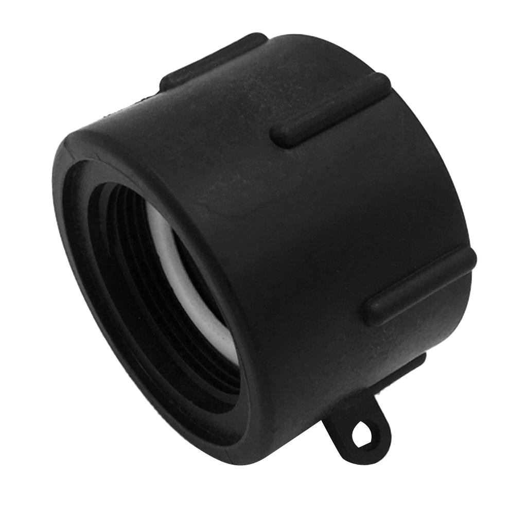 Plastic-Black-1000L-IBC-Water-Tank-Hose-Adapter-Hose-Connectors-Fittings-fine-thread-50mm