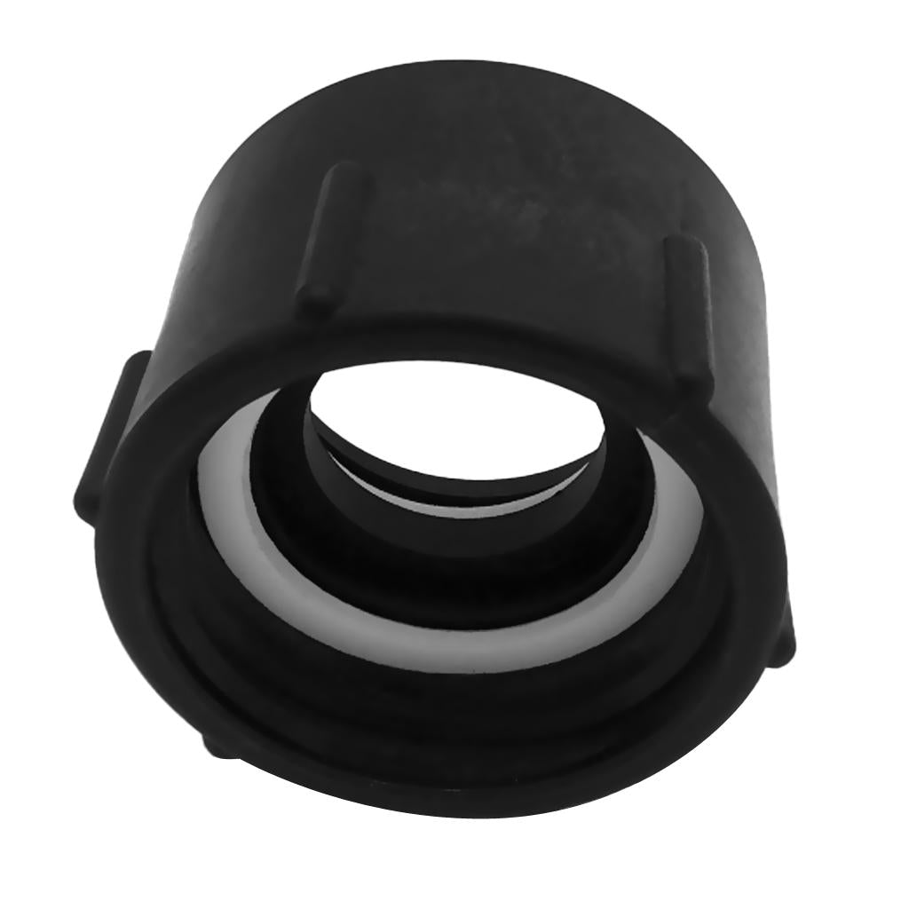 Plastic-Black-1000L-IBC-Water-Tank-Hose-Adapter-Hose-Connectors-Fittings-fine-thread-50mm