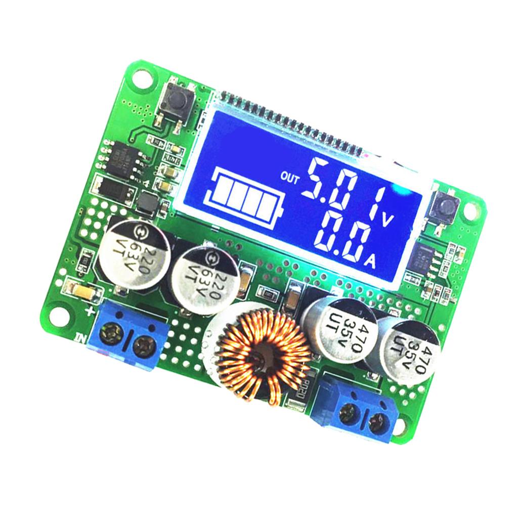 DC-DC-48V-Push-button-Adjustable-Step-down-7A-LCD-Current-Meter-Display