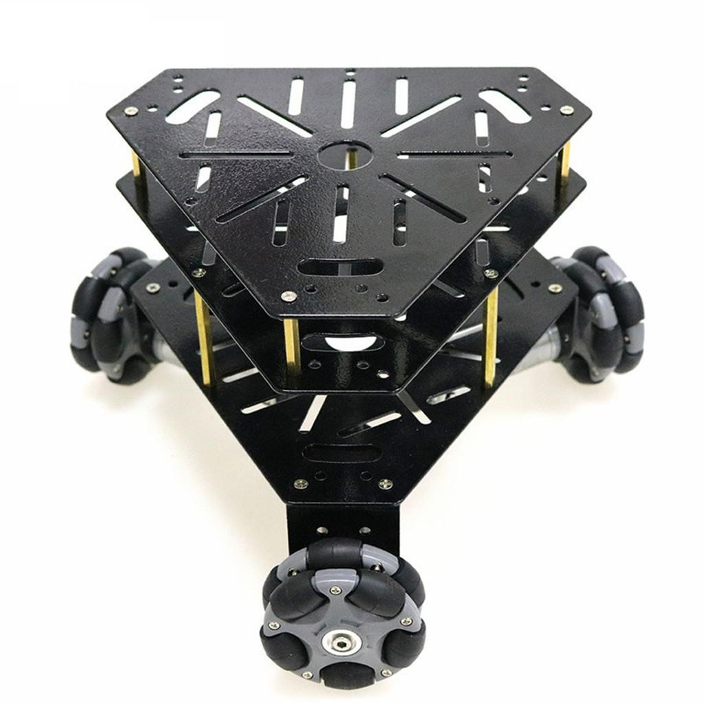 3WD-Omni-Wheels-Robot-Car-Chassis-Frame-DIY-9V-Motor-with-Code-Disc