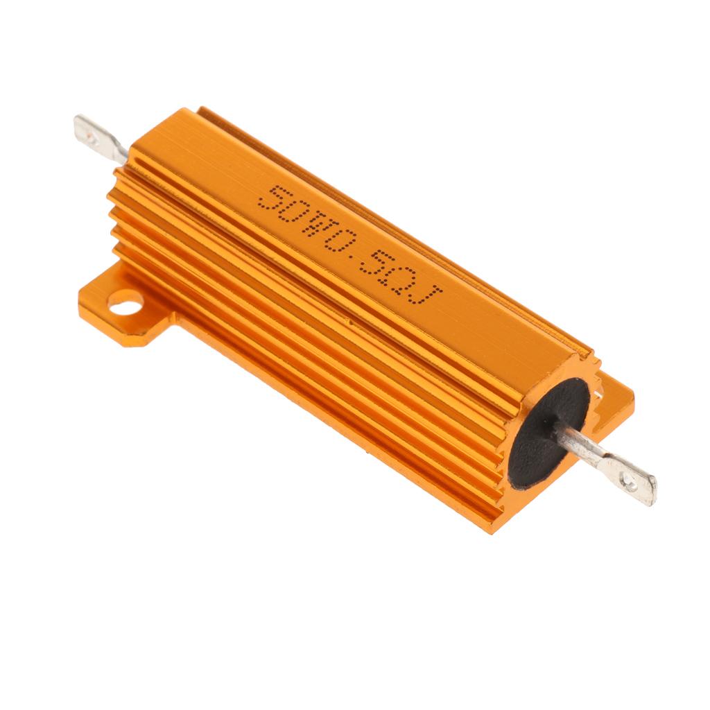 Gold-Aluminum-Shell-resistor-RX24-50W-High-Power-Resistor-For-LED-Bulb-0.5R