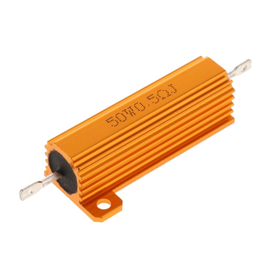 Gold-Aluminum-Shell-resistor-RX24-50W-High-Power-Resistor-For-LED-Bulb-0.5R