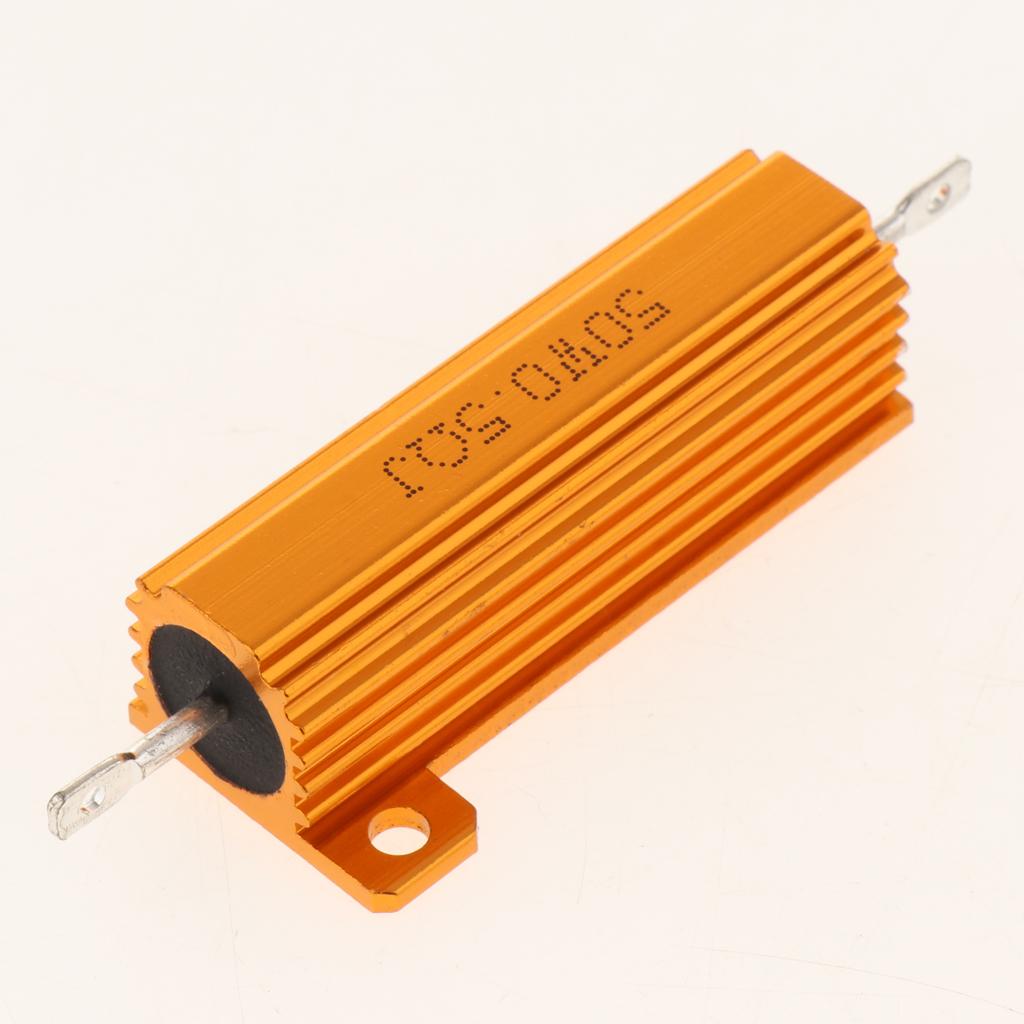 Gold-Aluminum-Shell-resistor-RX24-50W-High-Power-Resistor-For-LED-Bulb-0.5R