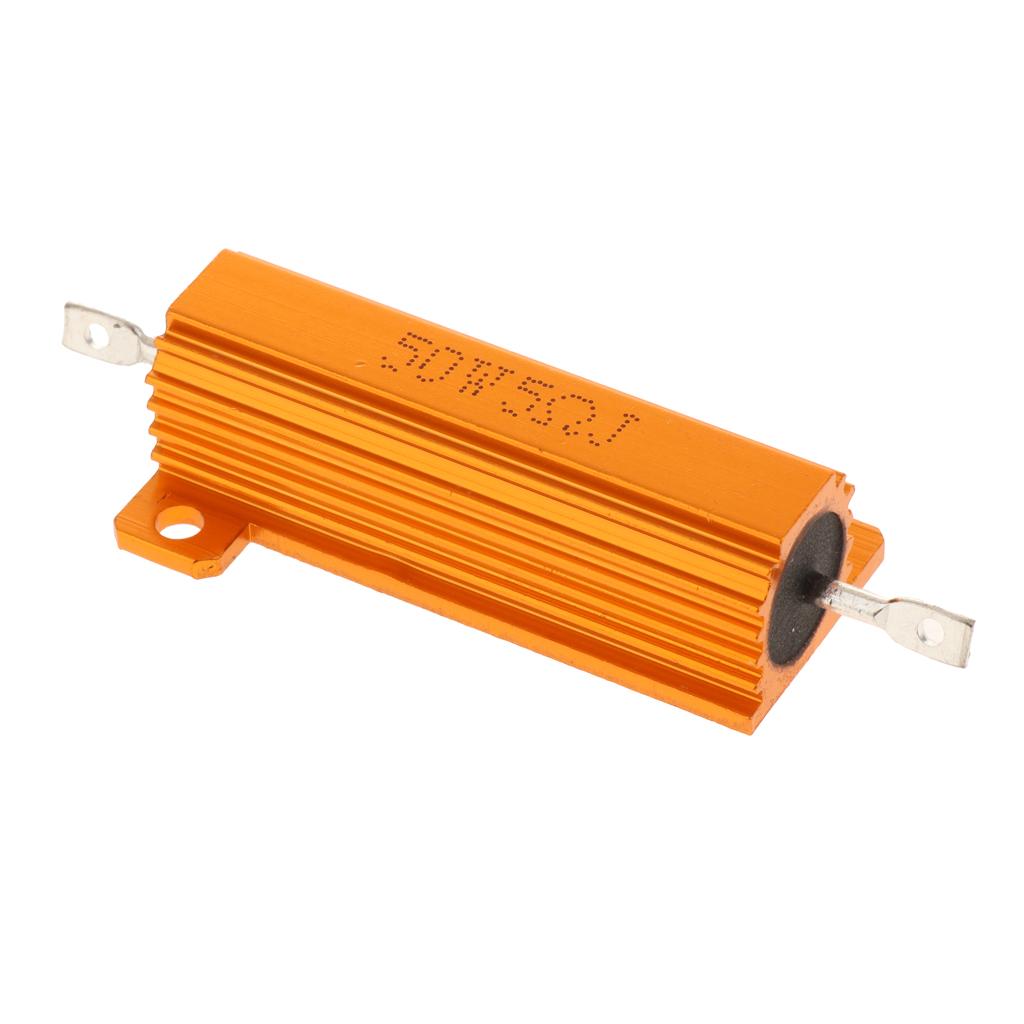 Gold-Aluminum-Shell-resistor-RX24-50W-High-Power-Resistor-For-LED-Bulb-5R