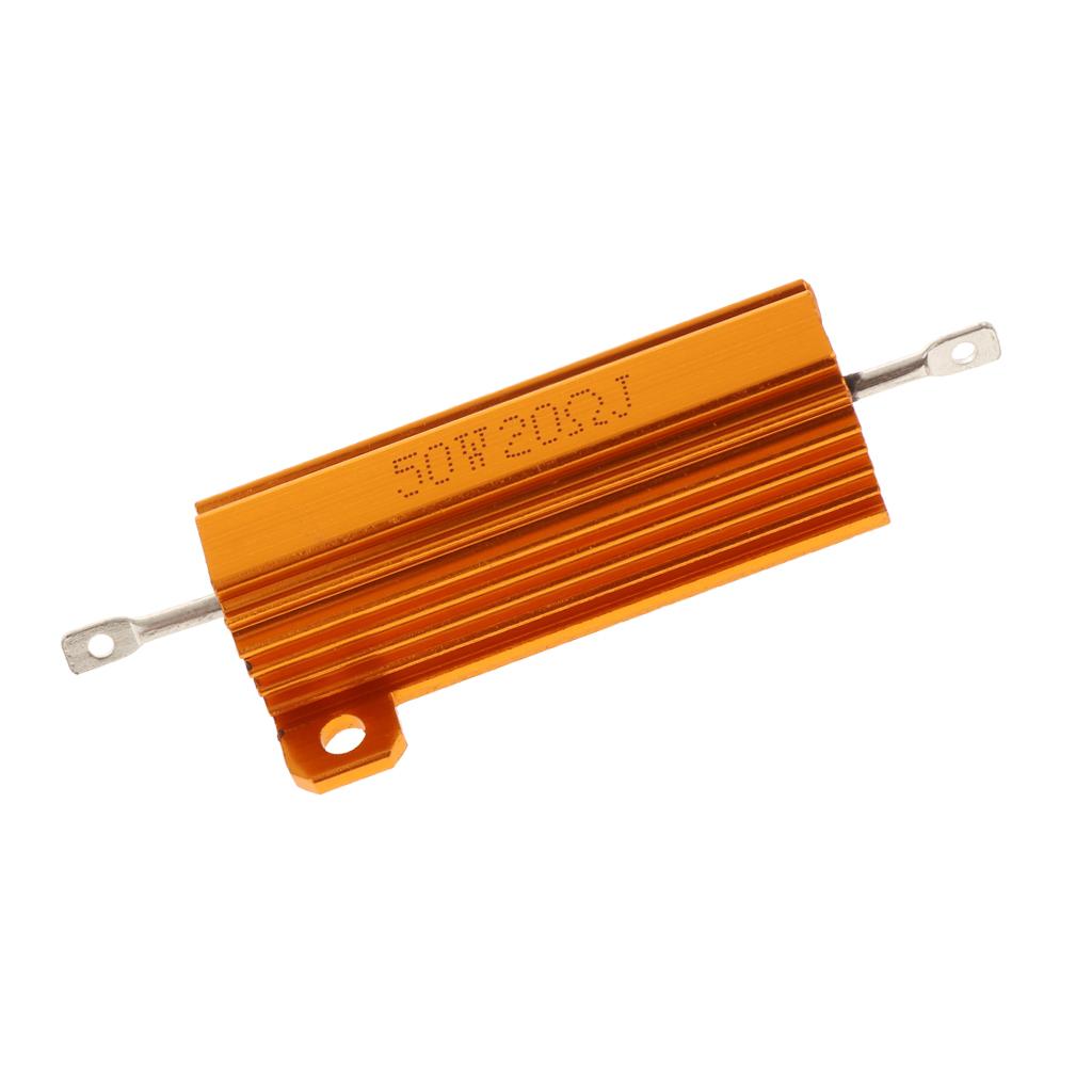 Gold-Aluminum-Shell-resistor-RX24-50W-High-Power-Resistor-For-LED-Bulb-20R