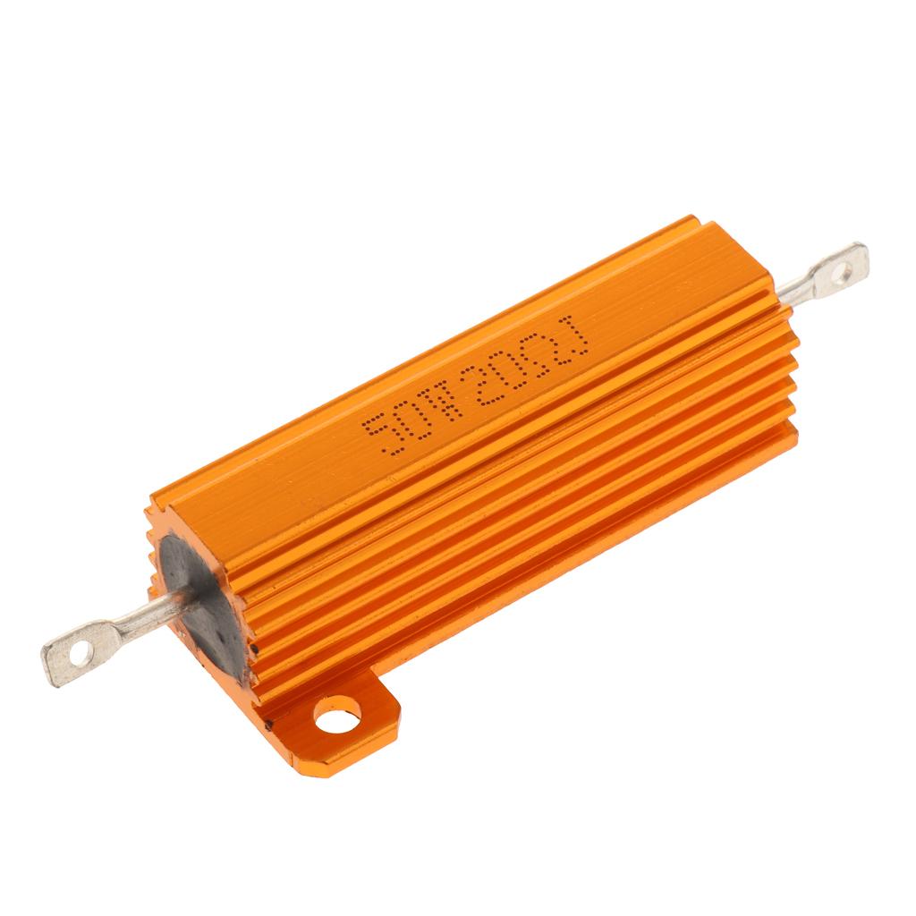 Gold-Aluminum-Shell-resistor-RX24-50W-High-Power-Resistor-For-LED-Bulb-20R