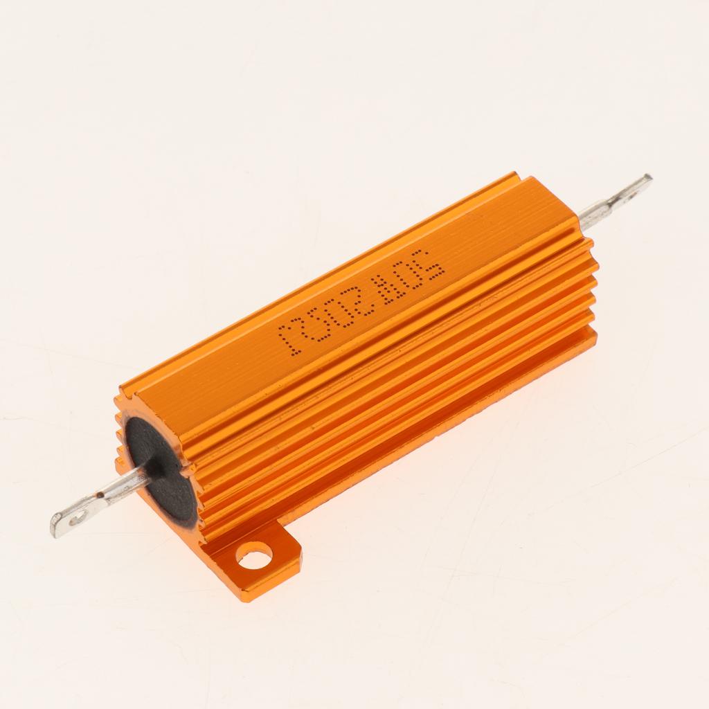 Gold-Aluminum-Shell-resistor-RX24-50W-High-Power-Resistor-For-LED-Bulb-20R