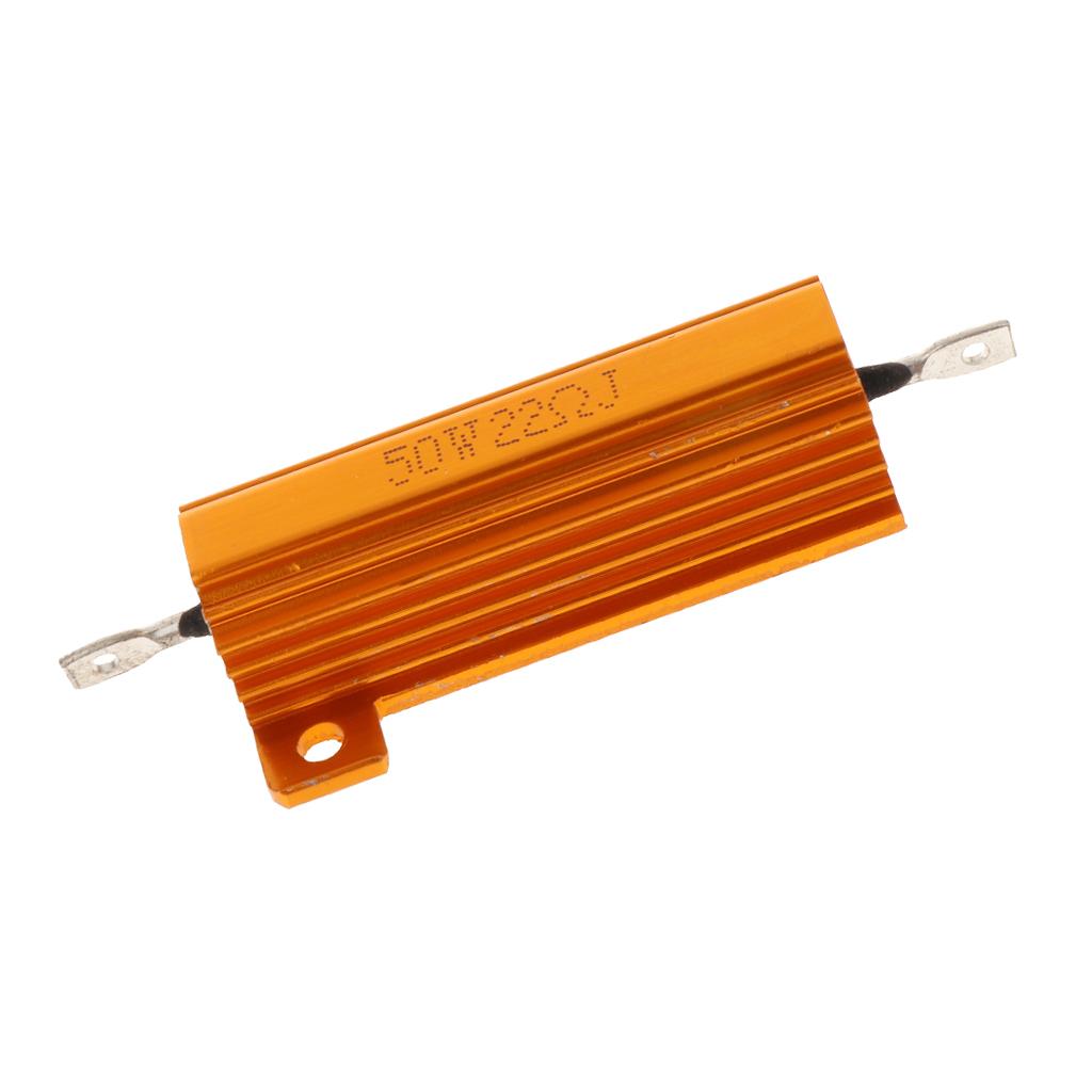 Gold-Aluminum-Shell-resistor-RX24-50W-High-Power-Resistor-For-LED-Bulb-22R