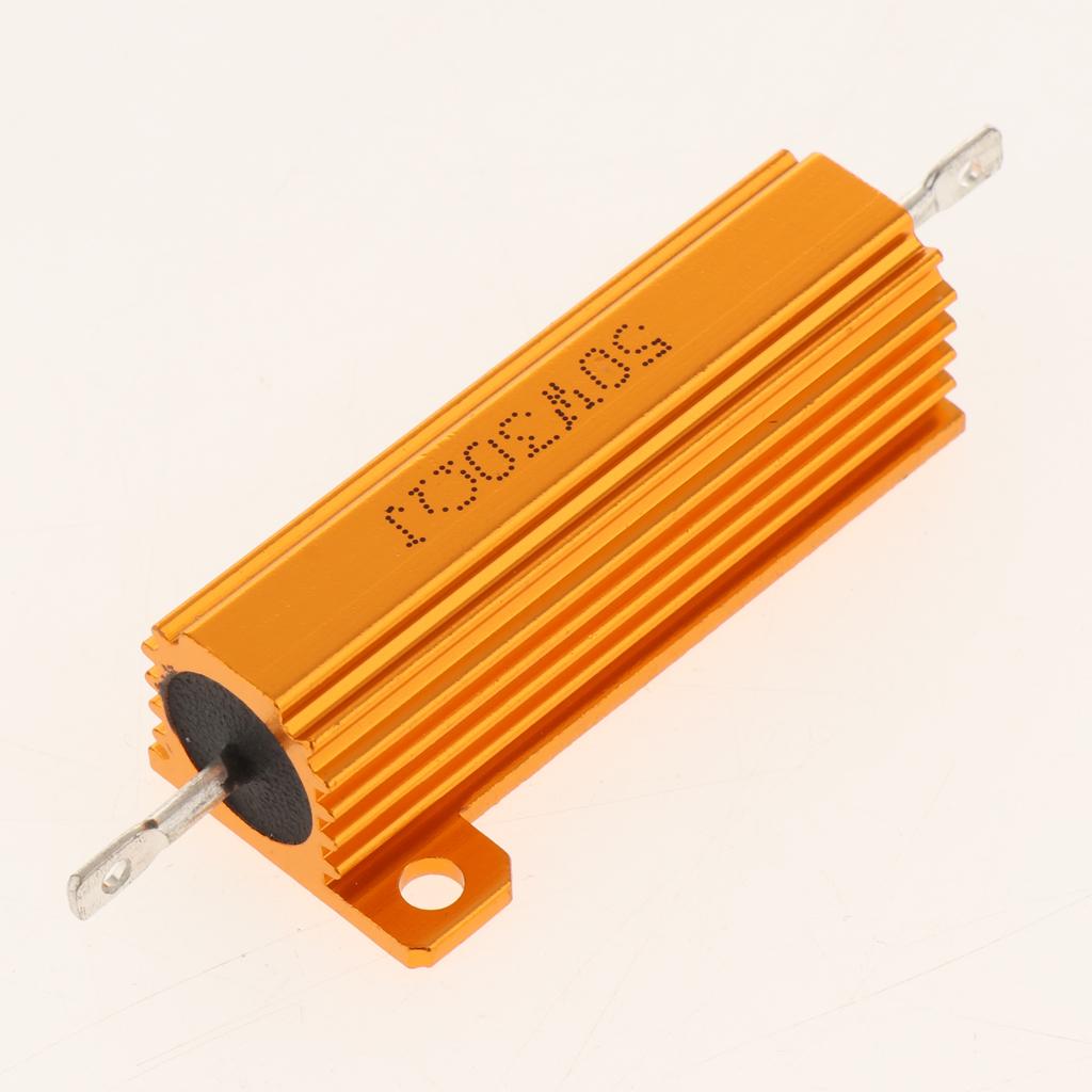 Gold-Aluminum-Shell-resistor-RX24-50W-High-Power-Resistor-For-LED-Bulb-30R