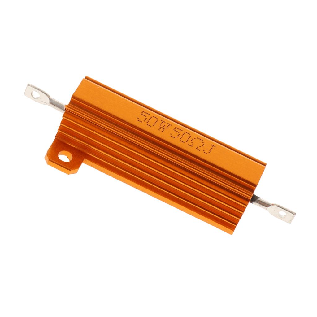 Gold-Aluminum-Shell-resistor-RX24-50W-High-Power-Resistor-For-LED-Bulb-50R