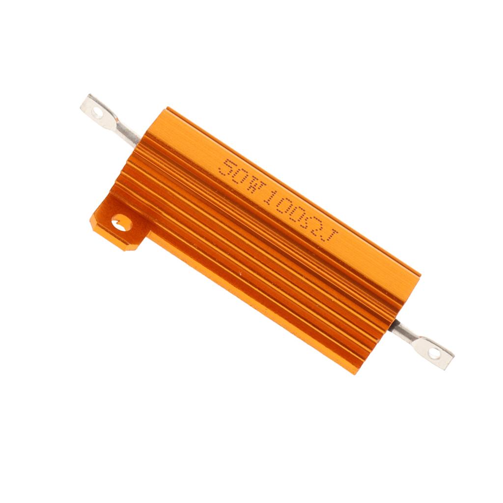 Gold-Aluminum-Shell-resistor-RX24-50W-High-Power-Resistor-For-LED-Bulb-100R