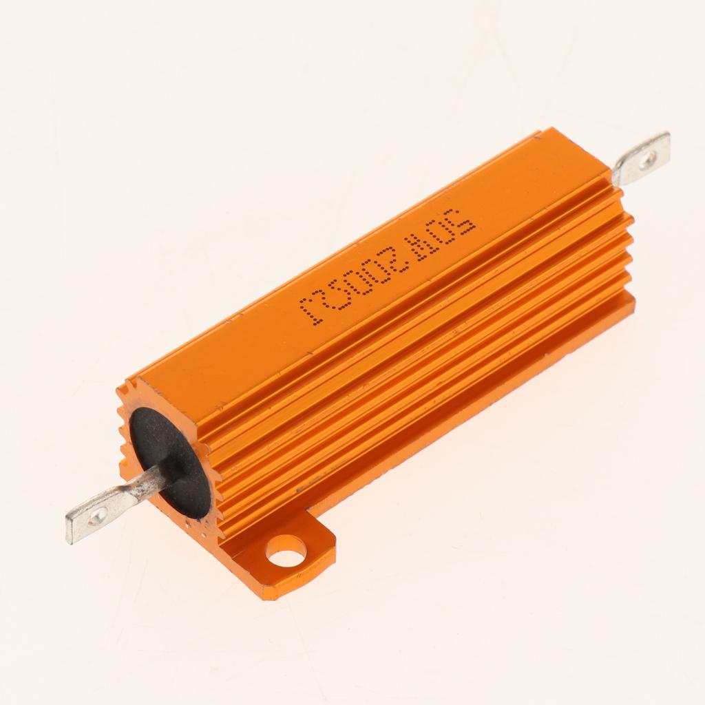 Gold-Aluminum-Shell-resistor-RX24-50W-High-Power-Resistor-For-LED-Bulb-200R