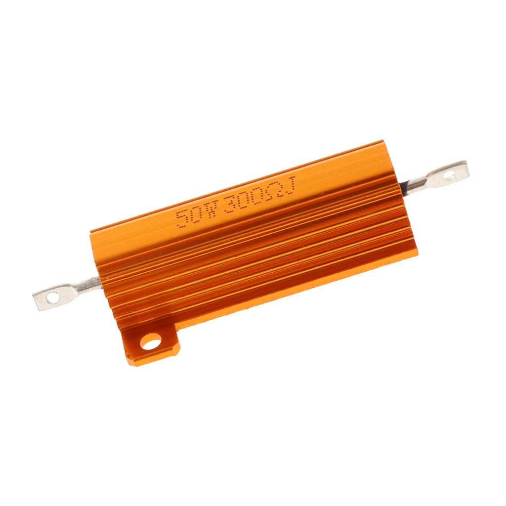 Gold-Aluminum-Shell-resistor-RX24-50W-High-Power-Resistor-For-LED-Bulb-300R