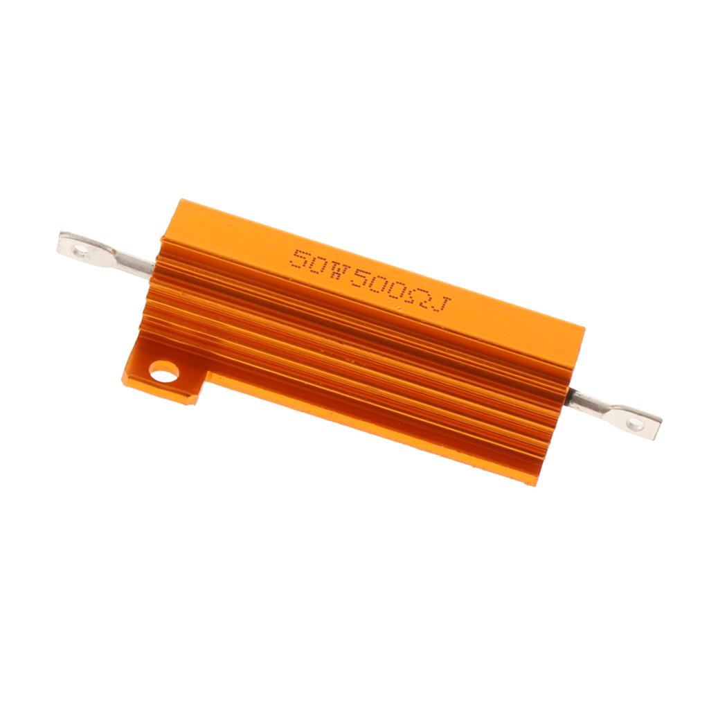 Gold-Aluminum-Shell-resistor-RX24-50W-High-Power-Resistor-For-LED-Bulb-500R