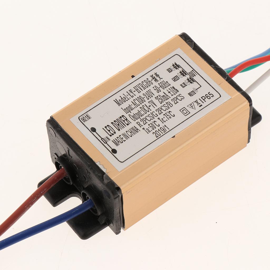 AC85-265V-6W-300MA-RGB-Power-Supply-Driver-Transformer-3-6-RGBW-Lamp-Beads