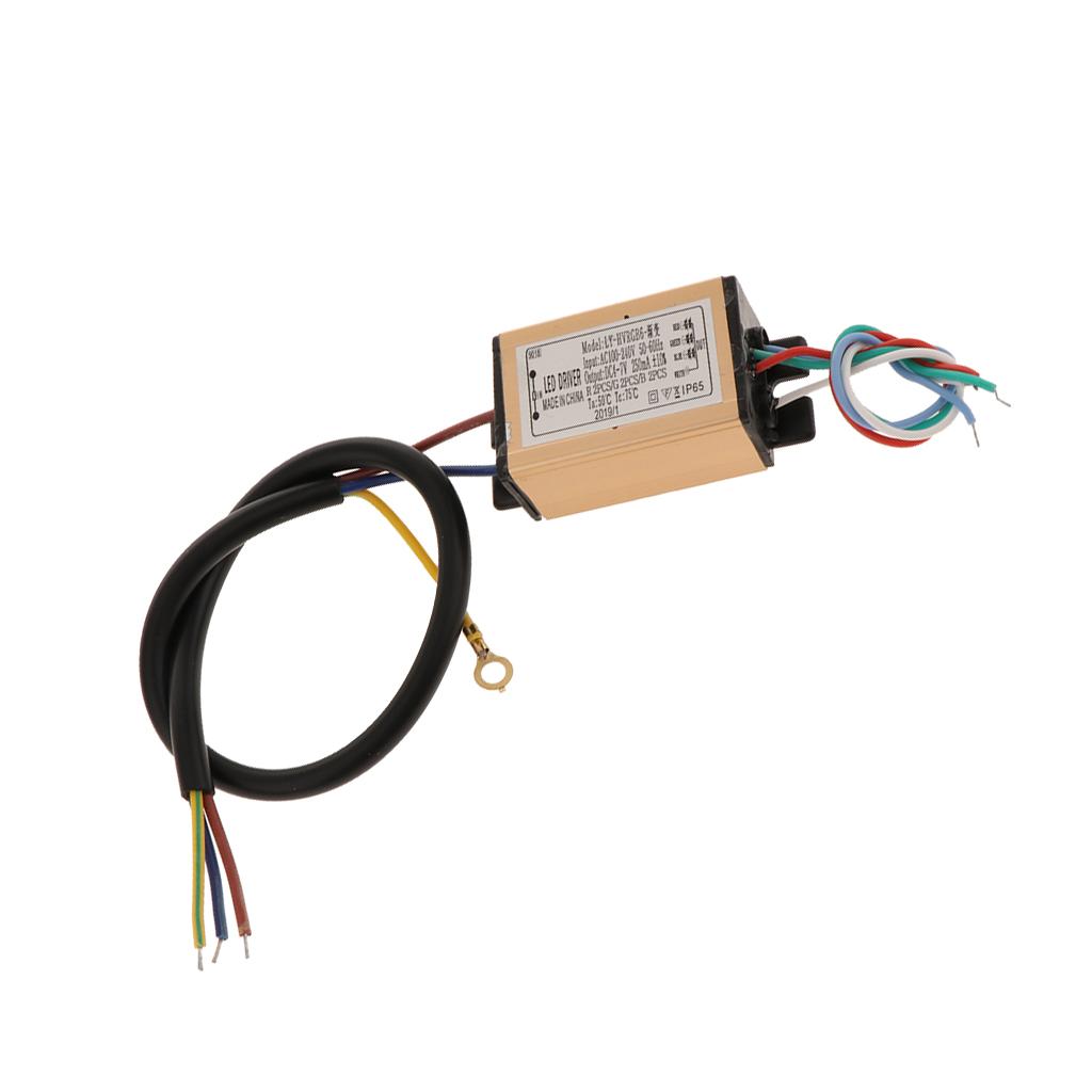 AC85-265V-6W-300MA-RGB-Power-Supply-Driver-Transformer-3-6-RGBW-Lamp-Beads