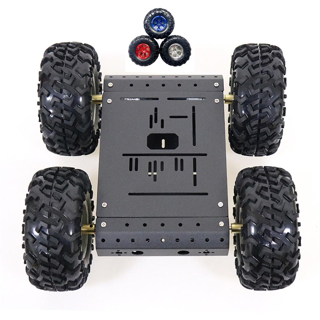 C3-4WD-Smart-Robot-Car-with-4-DC-12V-Motor,-130mm-Rubber-Wheel-12V-High-Power-Motor