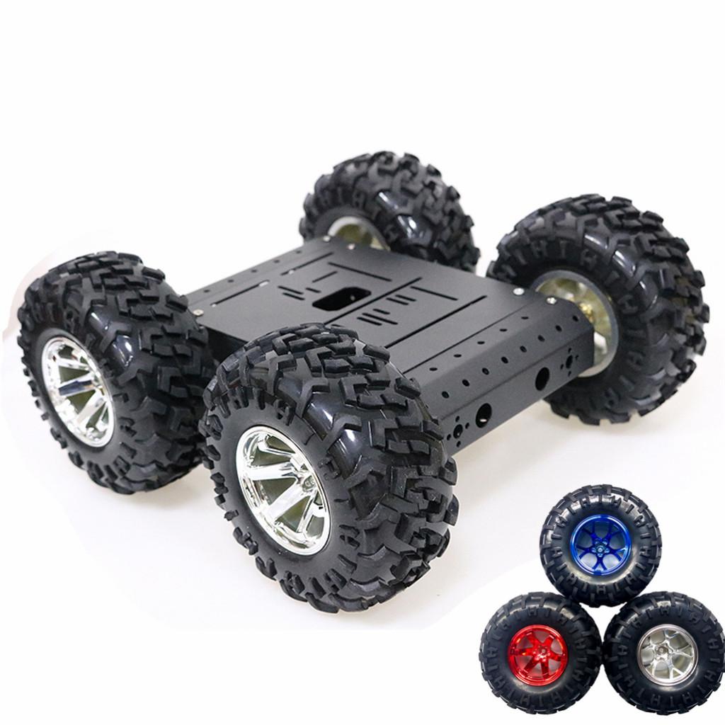 C3-4WD-Smart-Robot-Car-with-4-DC-12V-Motor,-130mm-Rubber-Wheel-12V-High-Power-Motor