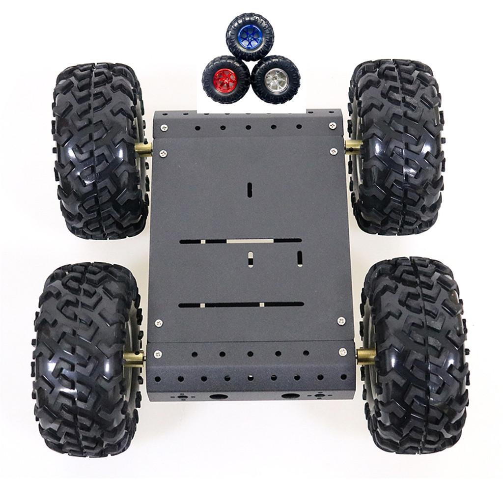 C3-4WD-Smart-Robot-Car-with-4-DC-12V-Motor,-130mm-Rubber-Wheel-12V-High-Power-Motor