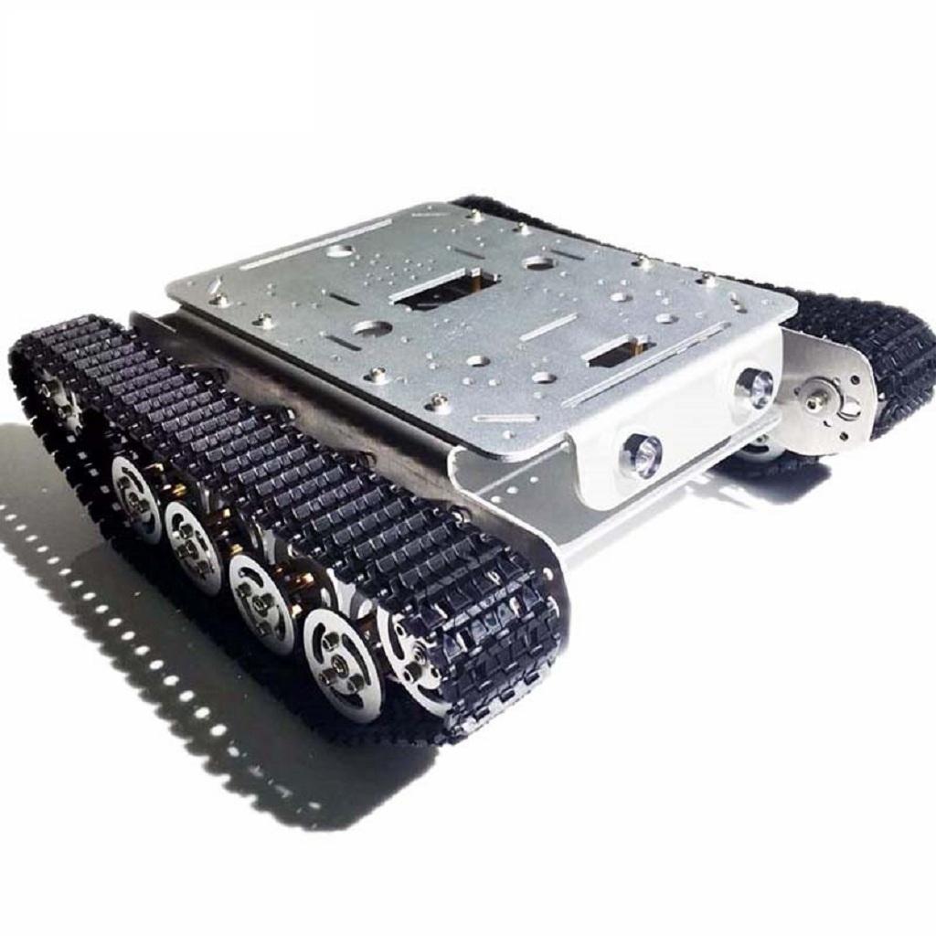 Black-Caesar-Tank-TSD200-Damped-4WD-Tracked-Metal-Tank-9V-with-Code-Wheel-9V-with-code-wheel