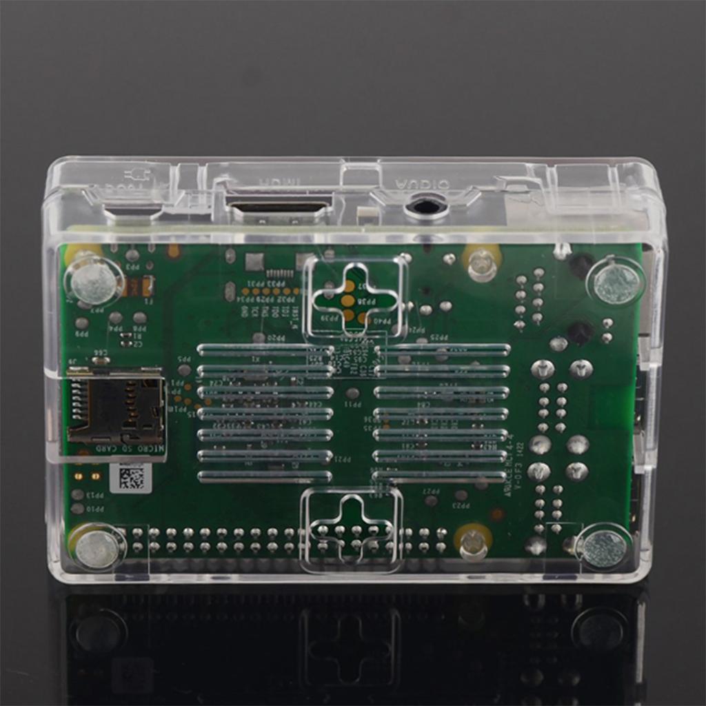 Case-Housing-Shell-Enclosure-for-the-Raspberry-Pi-Model-3B-2B+-Transparent