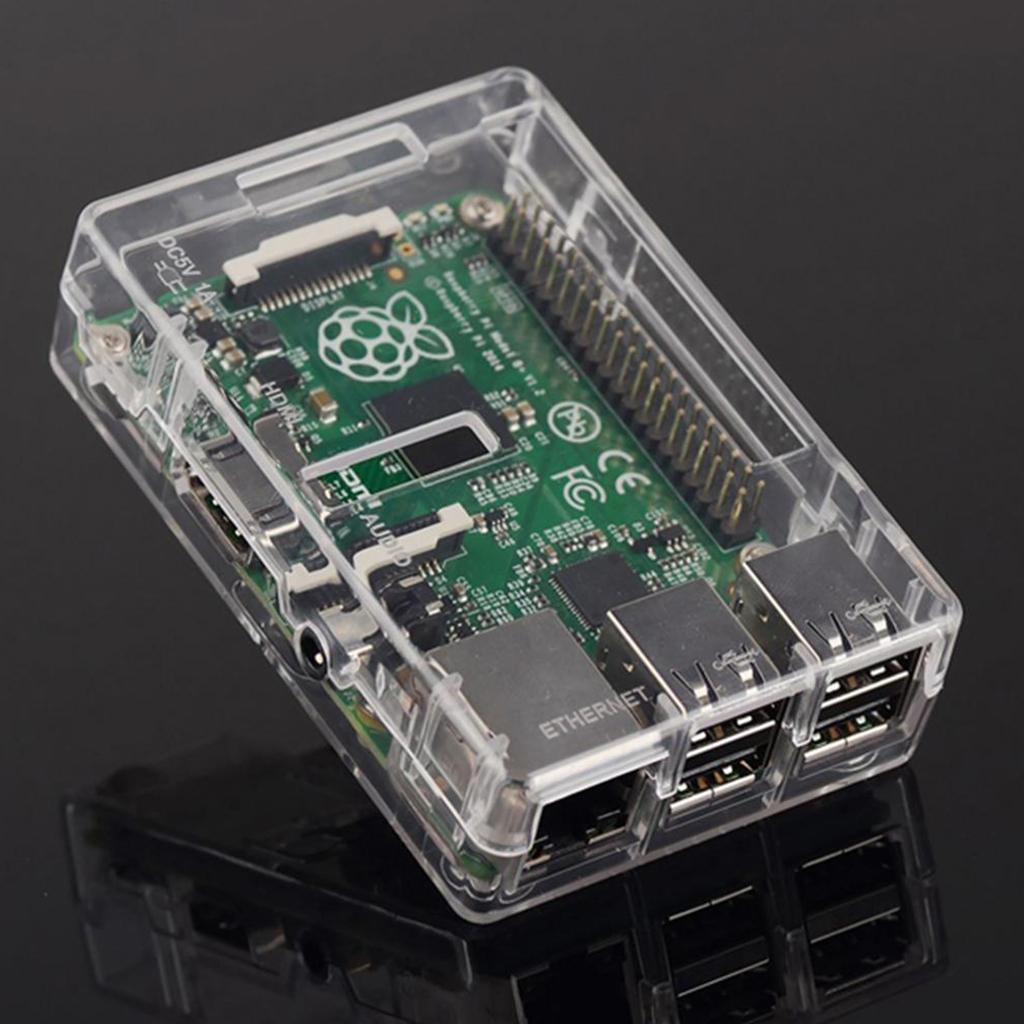 Case-Housing-Shell-Enclosure-for-the-Raspberry-Pi-Model-3B-2B+-Transparent