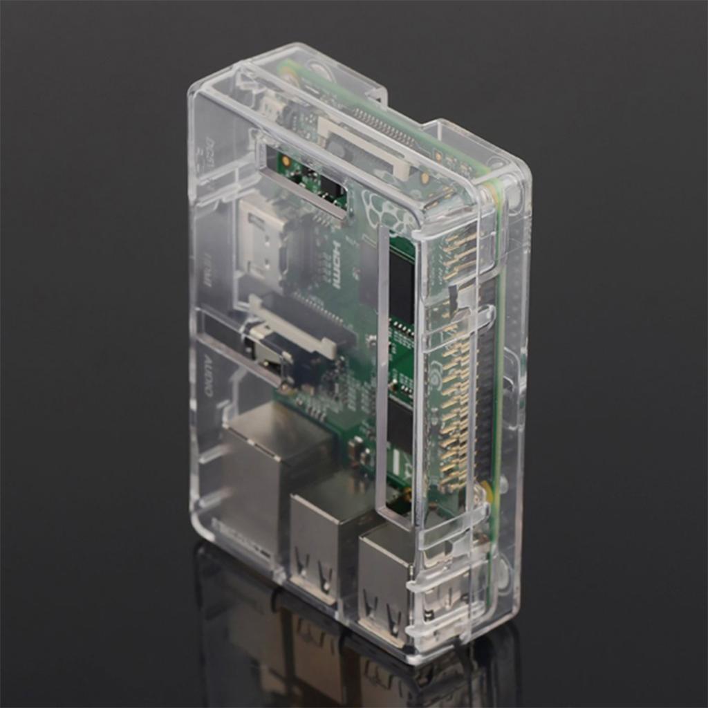 Case-Housing-Shell-Enclosure-for-the-Raspberry-Pi-Model-3B-2B+-Transparent