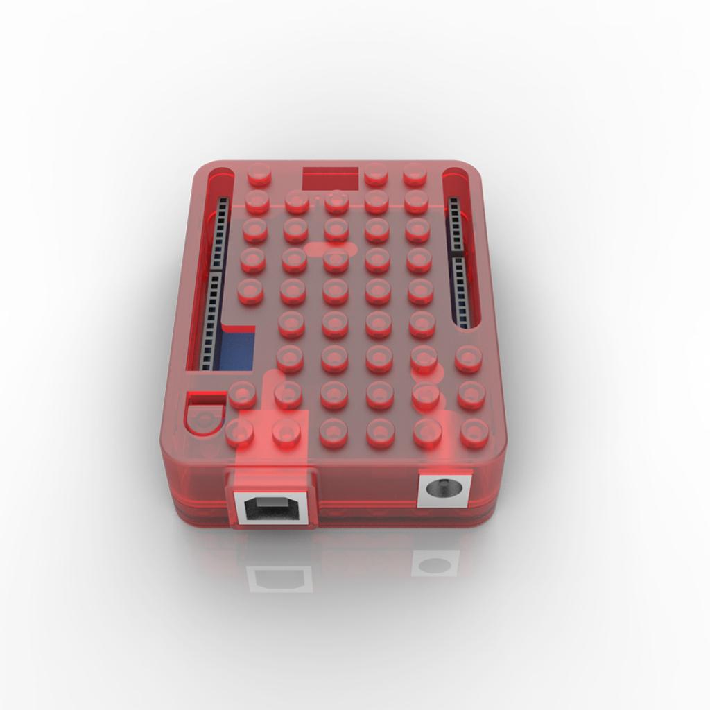 Case-Enclosure-for-Raspberry-Pi-UNO-R3-Model-Red