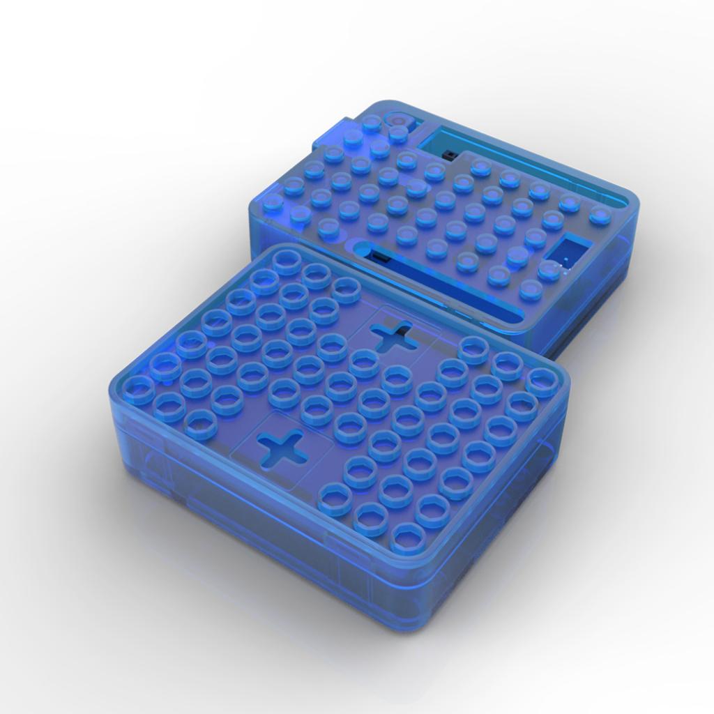 Case-Enclosure-for-Raspberry-Pi-UNO-R3-Model-Blue