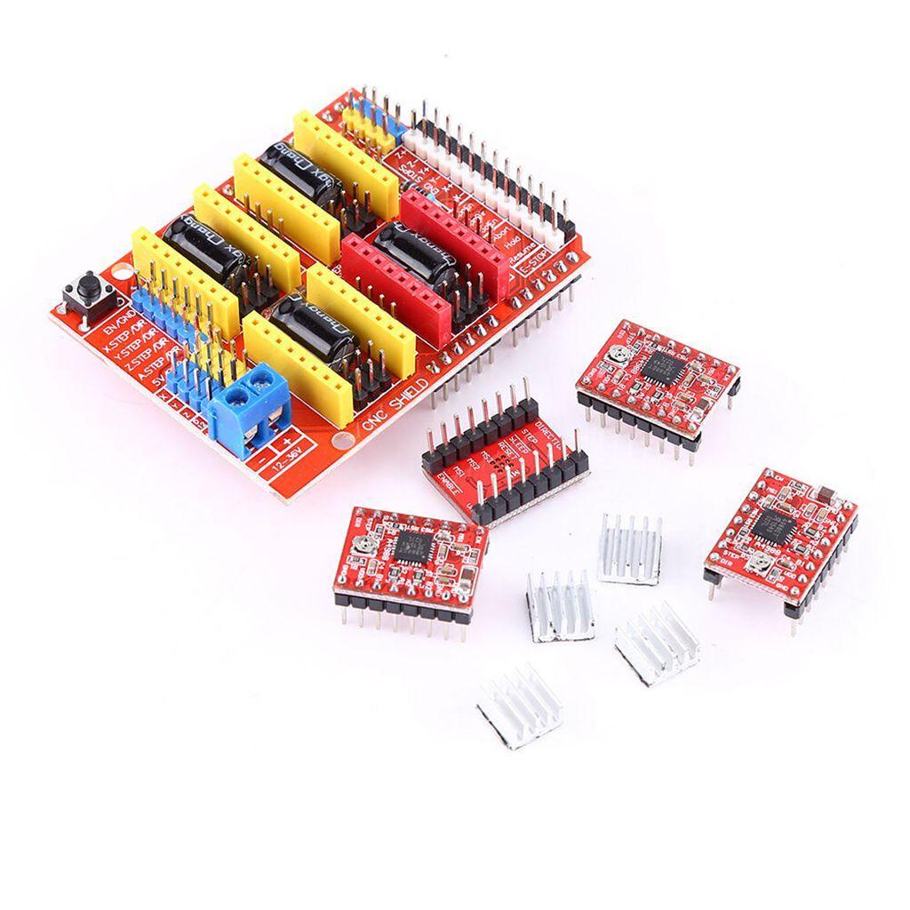 3D-Printer-Kit-with-RAMPS-1.4-Controller-+-Mega-2560-board-+-4pcs-A4988-Stepper-Motor-Driver-with-Heatsink-+-LCD-2004-Graphic-Smart-Display-Controller