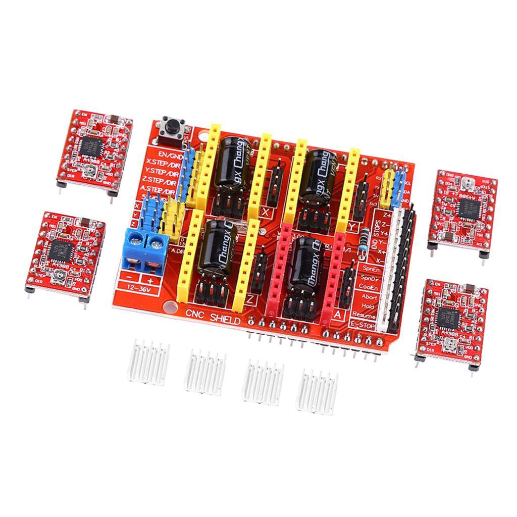 3D-Printer-Kit-with-RAMPS-1.4-Controller-+-Mega-2560-board-+-4pcs-A4988-Stepper-Motor-Driver-with-Heatsink-+-LCD-2004-Graphic-Smart-Display-Controller