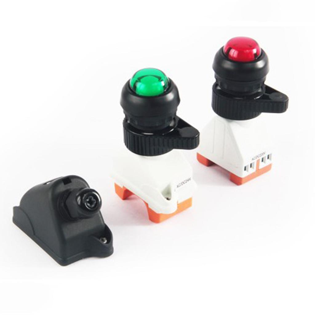 Explosion-Proof-Switch-Button-With-Light-w/High-Quality-Imported-Engineering-Plastics-6x3x9.5cm