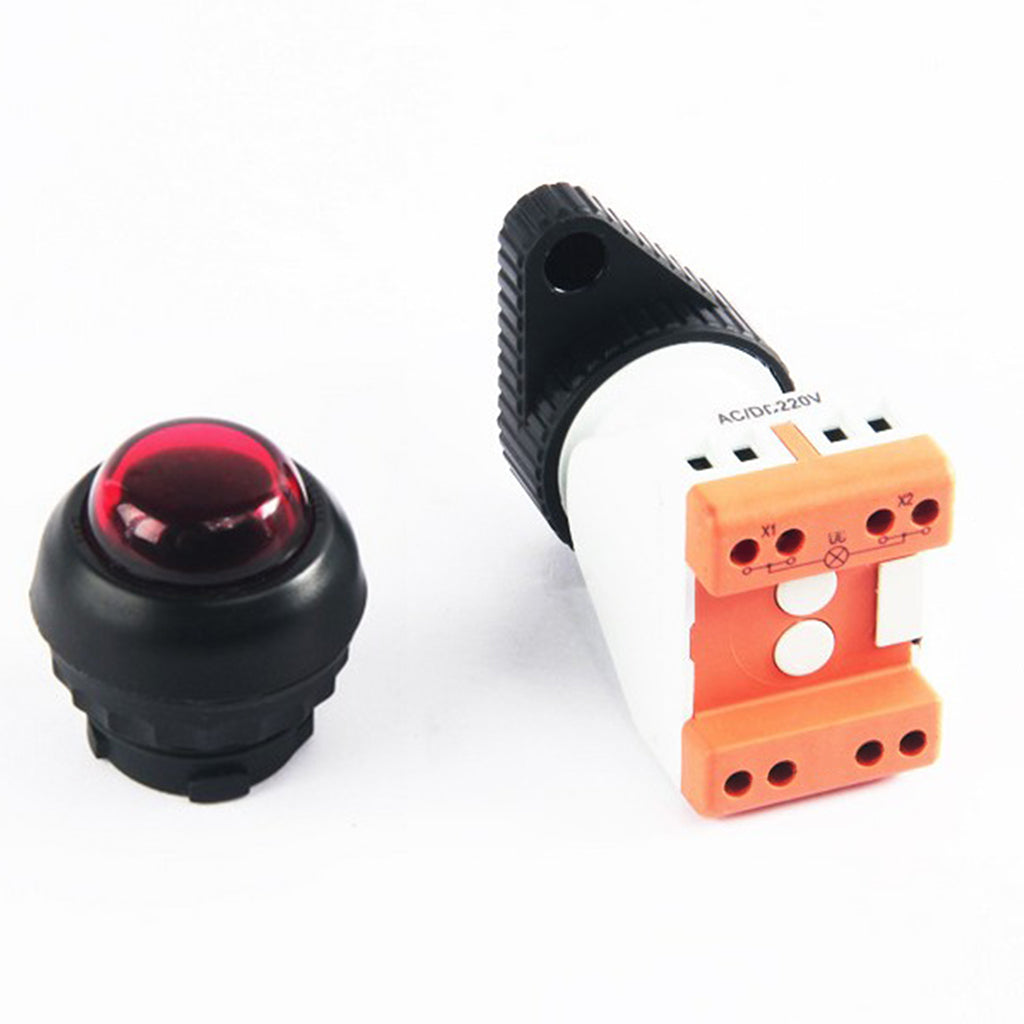 Explosion-Proof-Switch-Button-with-Light-Red-w/High-Quality-Imported-Engineering-Plastics