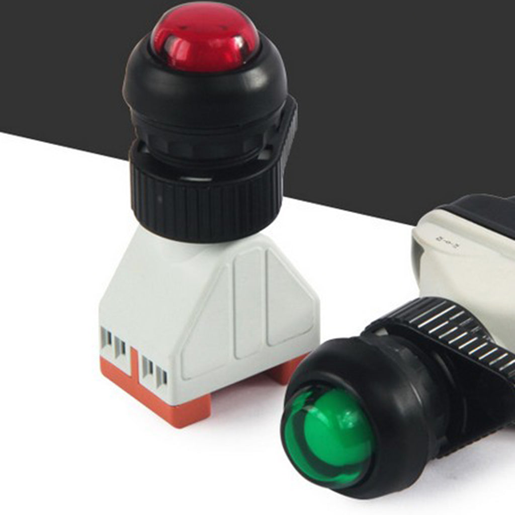 Explosion-Proof-Switch-Button-with-Light-Red-w/High-Quality-Imported-Engineering-Plastics