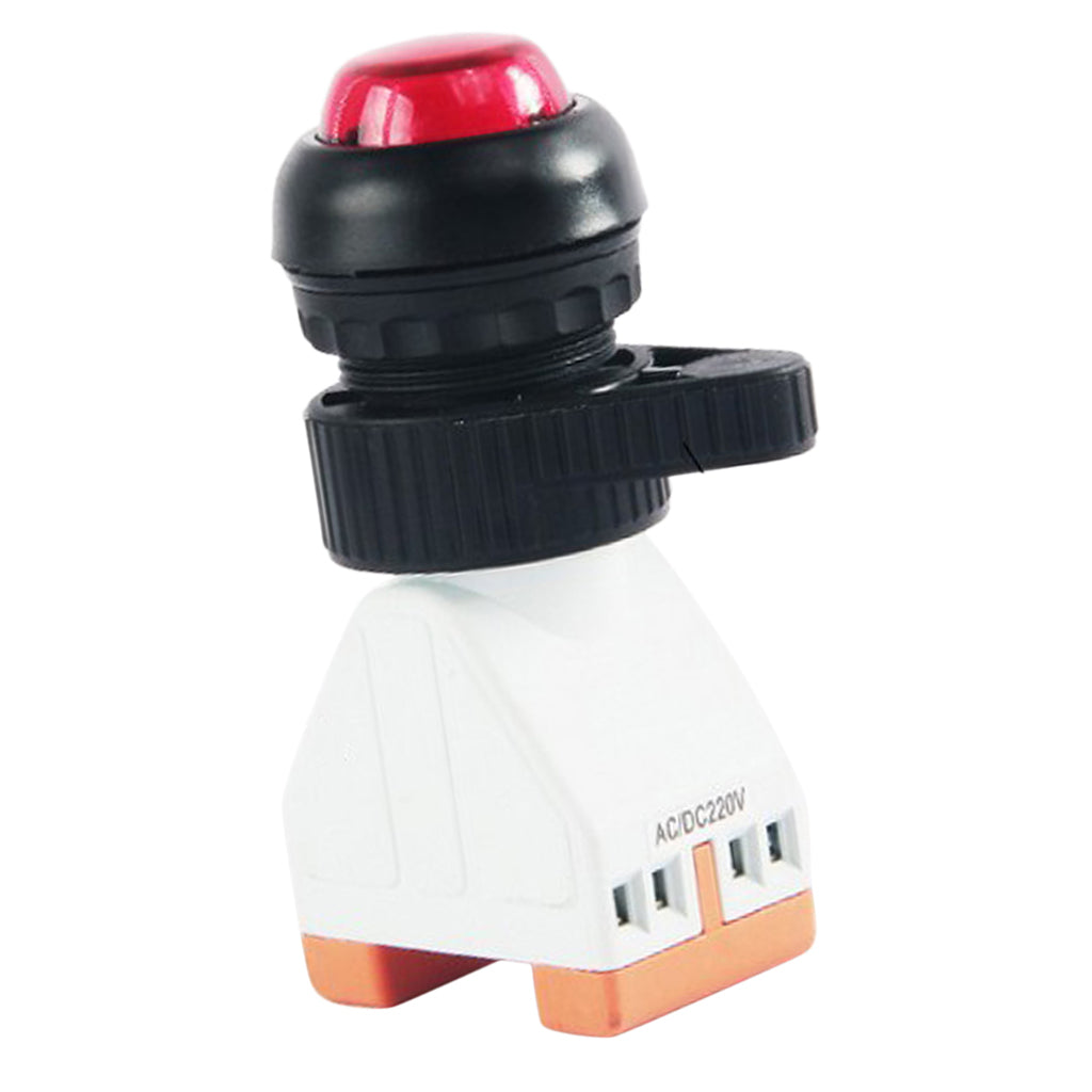 Explosion-Proof-Switch-Button-with-Light-Red-w/High-Quality-Imported-Engineering-Plastics