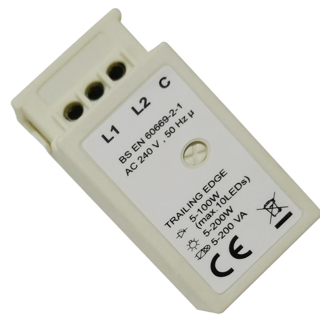 AC-220V-200W-Thyristor-Digital-Control-Electronic-Dimmer-No-Strobe,-Adjustment-Range:-5-100%