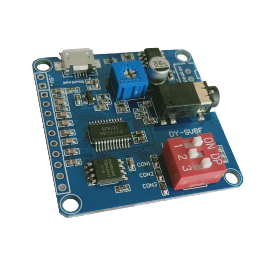 MP3-Voice-Player-Module-One-to-One-Trigger-Serial-Port-Voice-Playback-Module