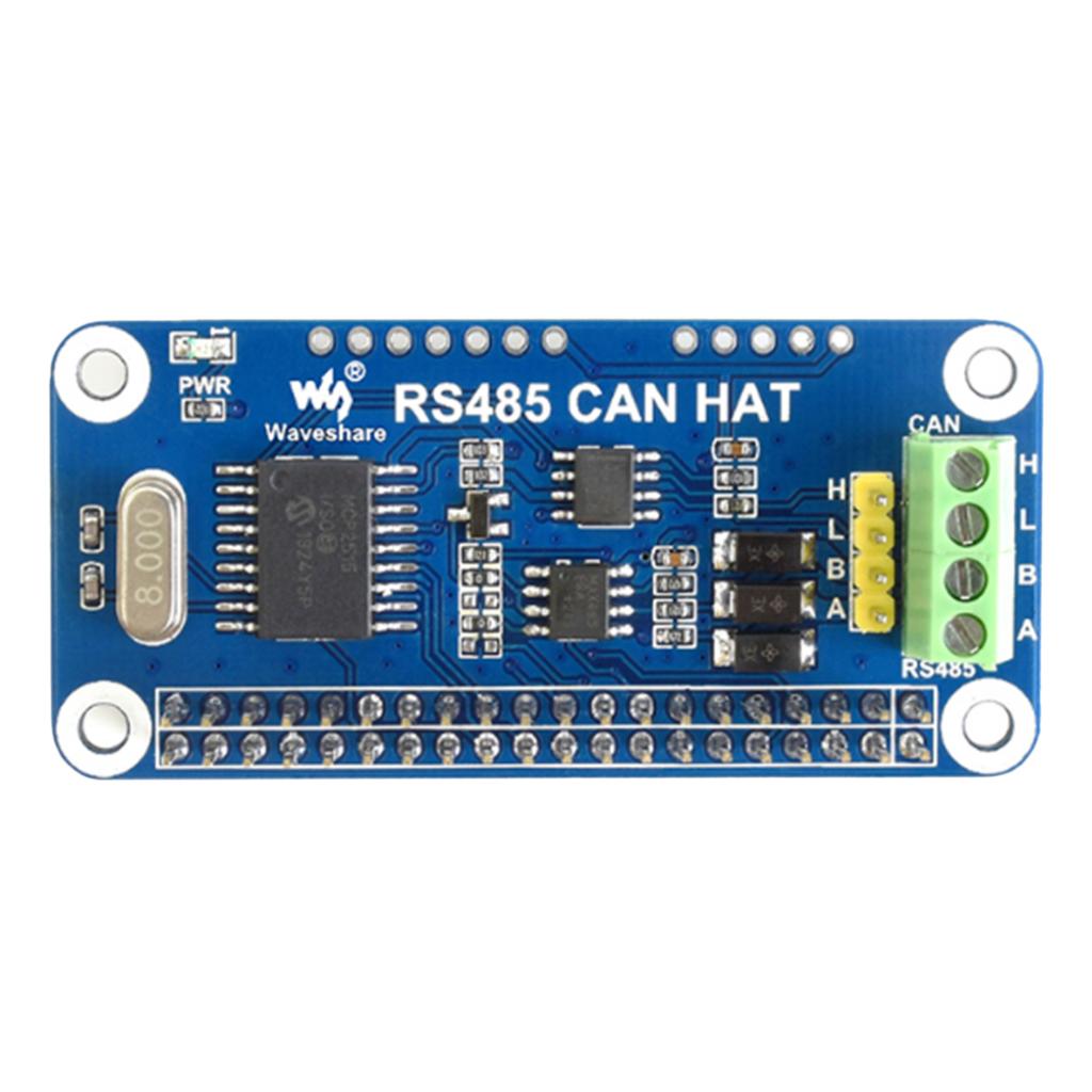 Raspberry-Pi-4B/3B+/Zero-RS485-CAN-HAT-Allows-Stable-Module-Extension-Board