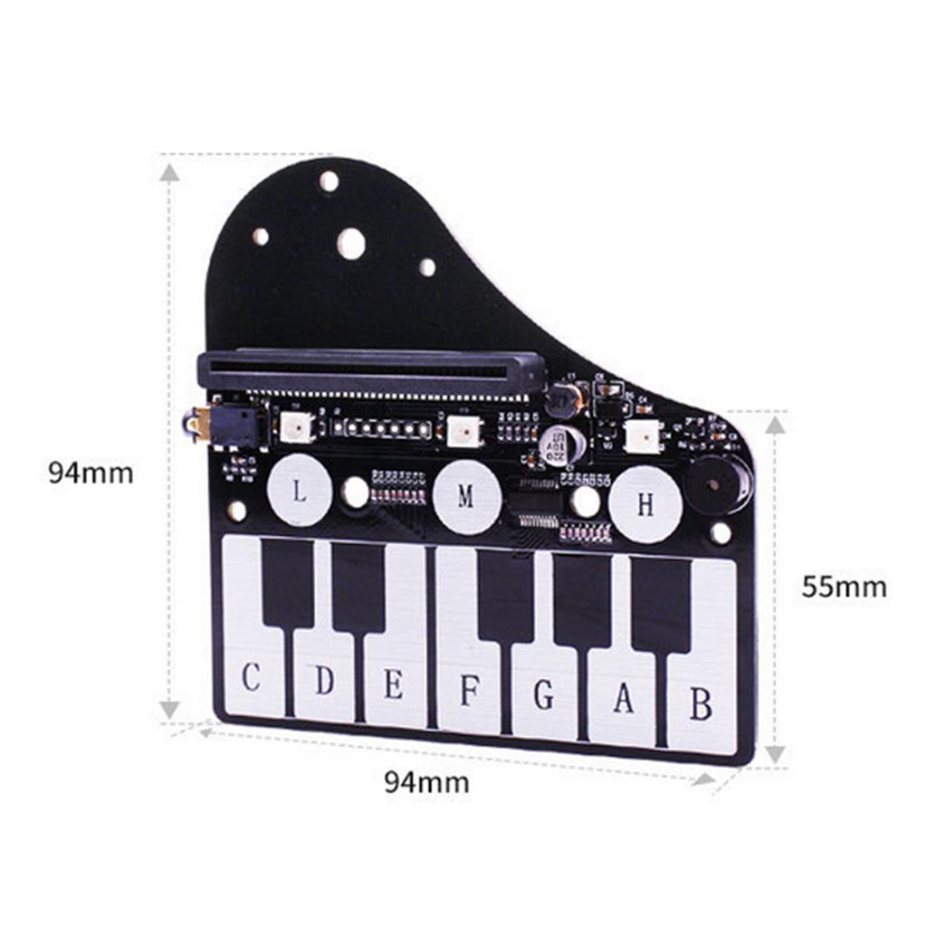 Microbit-Expansion-Board-Piano-Development-Board-without-microbit-board