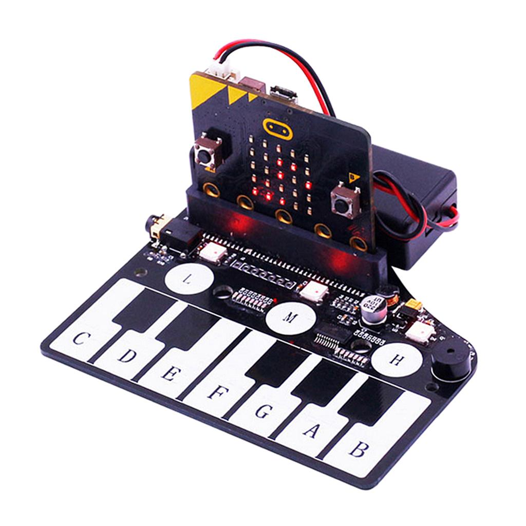 Microbit-Expansion-Board-Piano-Development-Board-with-microbit-board