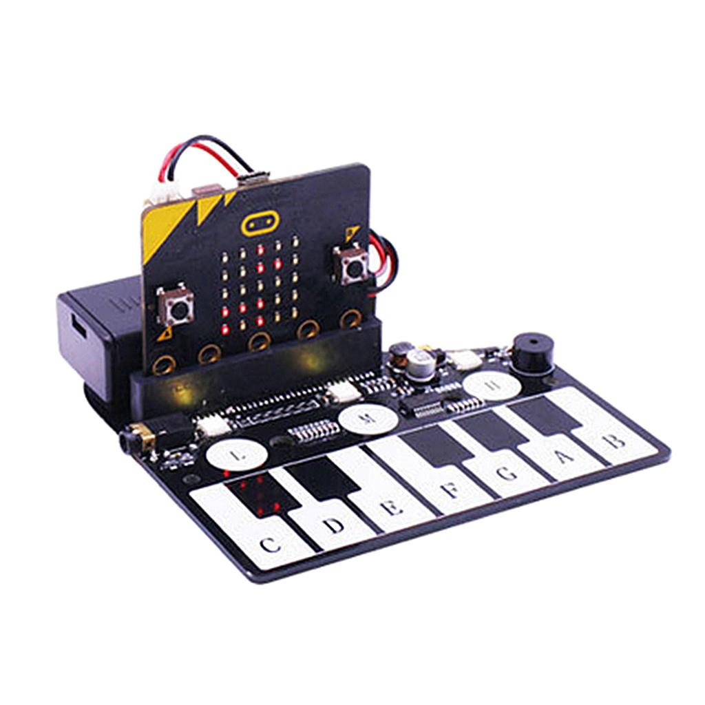 Microbit-Expansion-Board-Piano-Development-Board-with-microbit-board