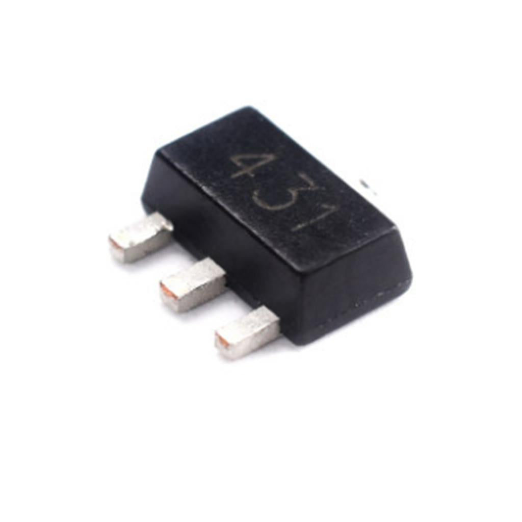 100Pcs-SMT-transistor-TL431-431-sot-23-0.5%-stabilized-voltage-transistor