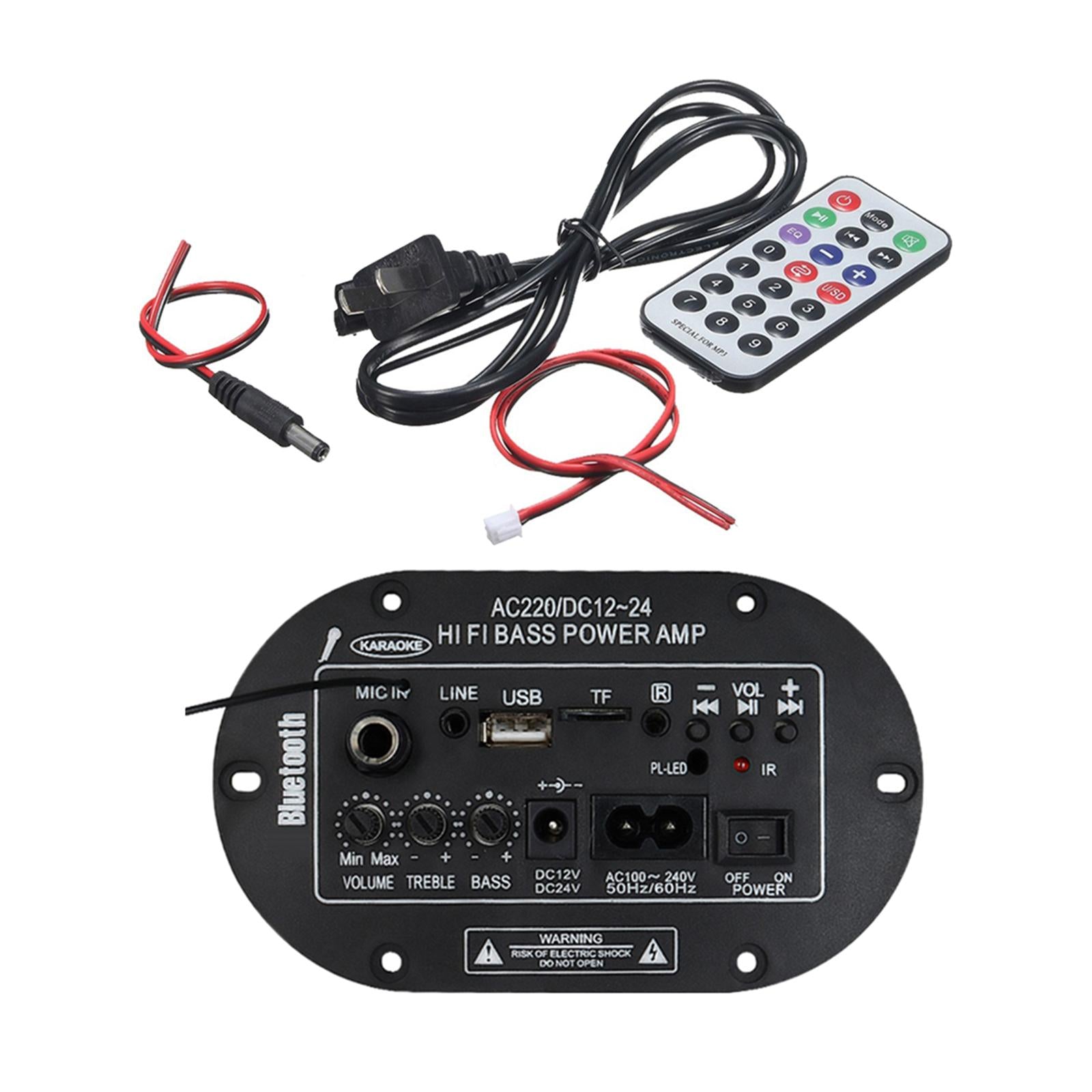 Digital-Power-Amp-Built-in-Bluetooth-Microphone-Mono-Power-Amplifier-Board