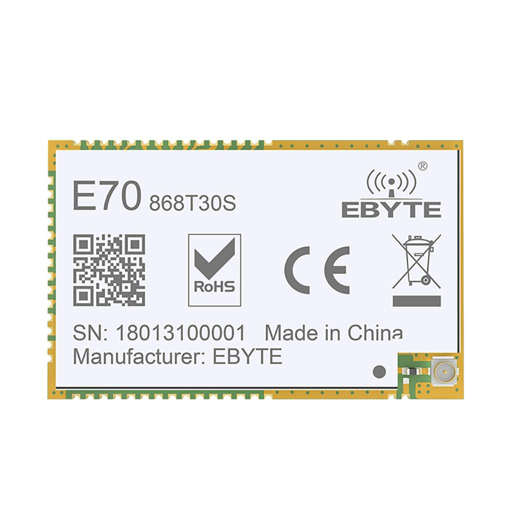 868MHz-Transceiver-CC1310-Long-Range-IoT-1W-CDSENET-E70-868T30S-SMD-Receiver